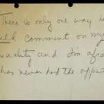 image for Marilyn Monroe's note in her diary, after a costar said that kissing her was like kissing Hitler