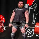 image for Eddie hall being the first man alive to lift 500kg, breaking the record by 35kg