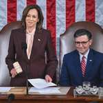 image for Vice President Kamala Harris certifies her election loss