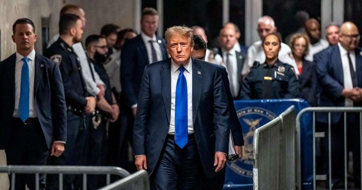 image for Trump's sentencing provides a bit of hope that the rule of law still exists