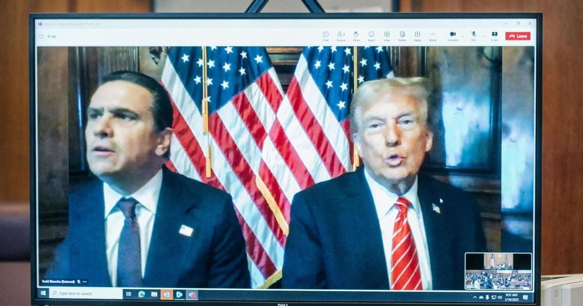 image for Trump sentenced in felony "hush money" case, released with no restrictions