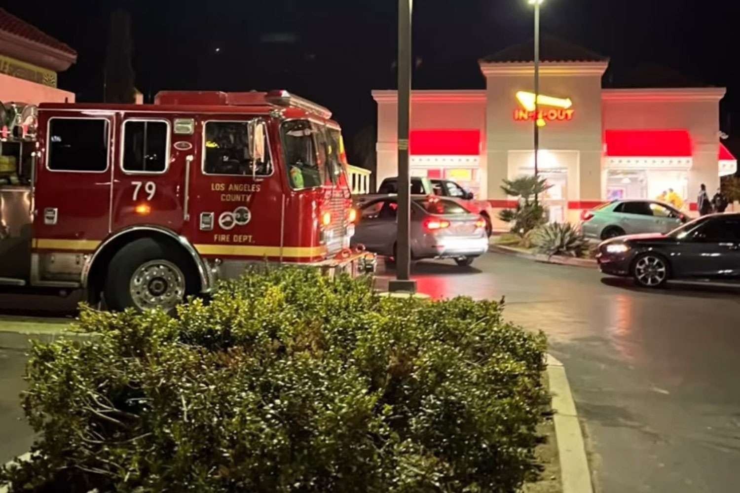 image for In-N-Out Customers Cheer for Firefighters Who Stopped by for Free Meals amid L.A. Fires: ‘Thank You for the Hard Work’