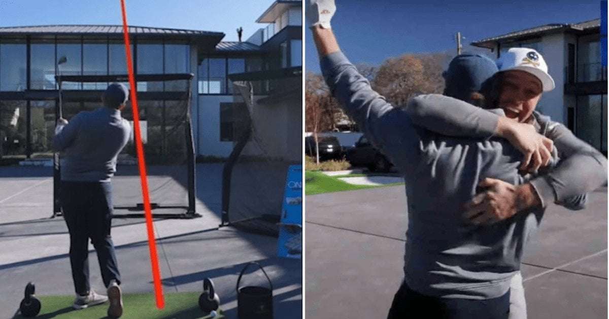 image for Golf fan wins $100,000 after making hole-in-one over Bryson DeChambeau’s house
