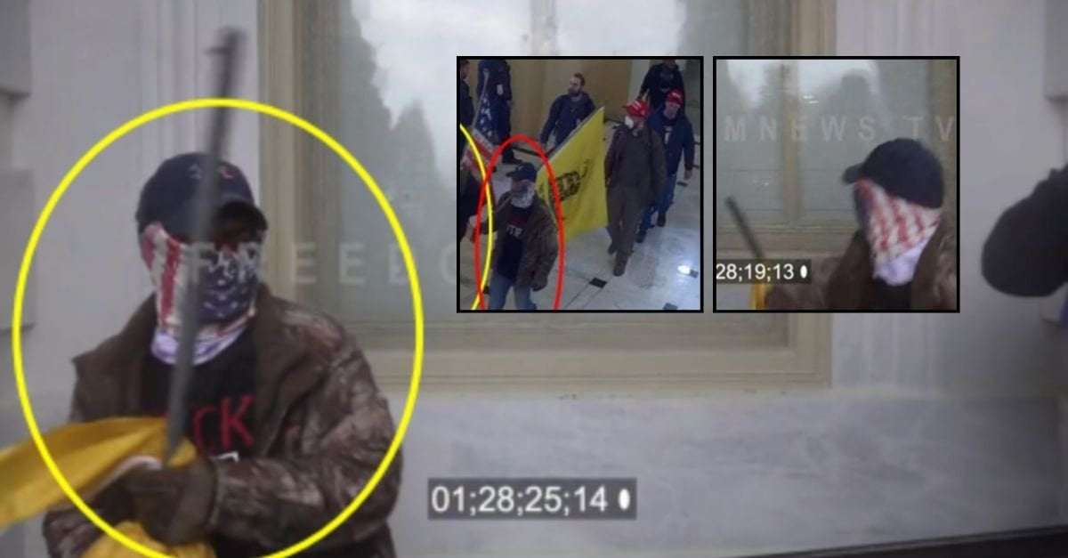 image for Jan. 6 rioter who cursed cops, smashed window gets 11 months