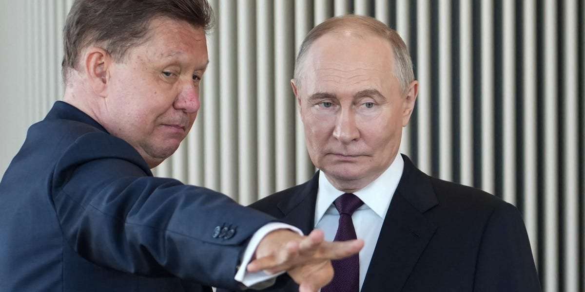 image for Gazprom, Russia's energy giant, is discussing a 40% cut to its HQ staff as the war keeps Moscow cut off from Western customers