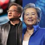 image for Jensen Huang and Lisa Su, CEOs of Nvidia and AMD respectively. Economic rivals, and first cousins.