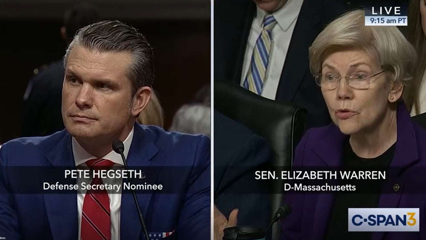 image for Elizabeth Warren Uses Hegseth's Own Words To Call Out Sudden 'About Face' On Women In Military: 'We've Got The Video'