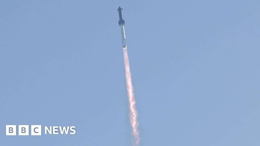 image for SpaceX Starship test fails after Texas launch