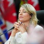 image for Canadian Foreign Affairs Minister at a meeting Jan.15 to discuss retaliation against Trump's tariffs