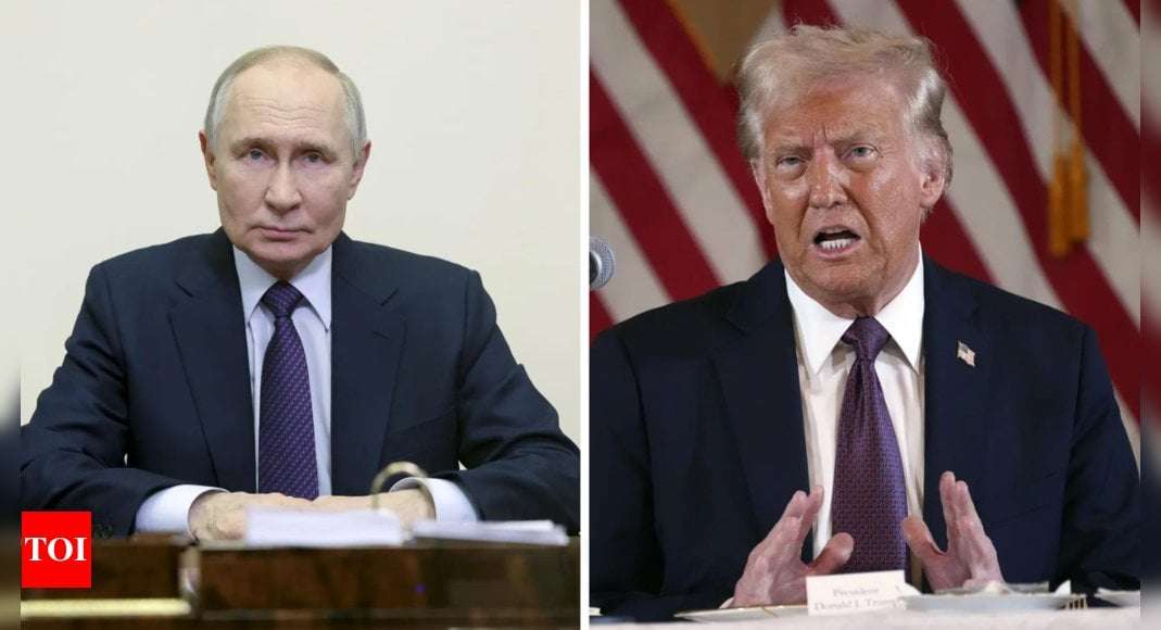 image for Ukraine Russia War: Trump tells Putin to end Ukraine war and 'make a deal'