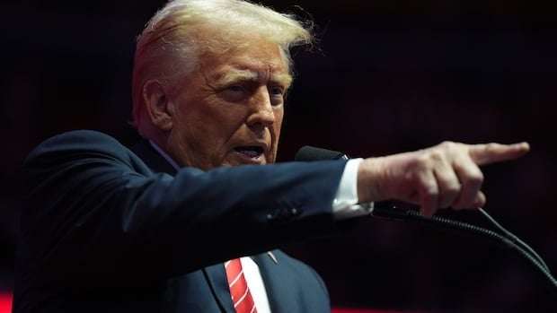 image for Trump muses about slapping 25% tariffs on Canada Feb. 1