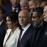 image for Tech leaders have better seats than cabinet members and are seated in same section as Trump's family