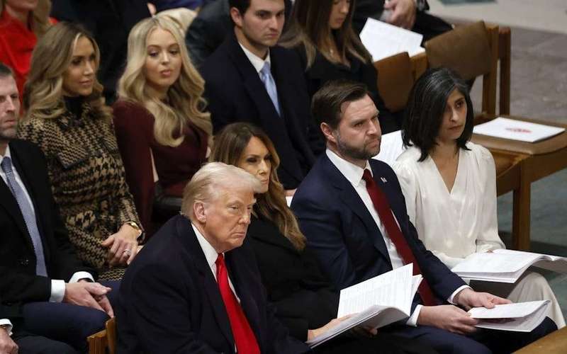 image for Trump in Disbelief as Bishop Calls Him Out in Inaugural Prayer