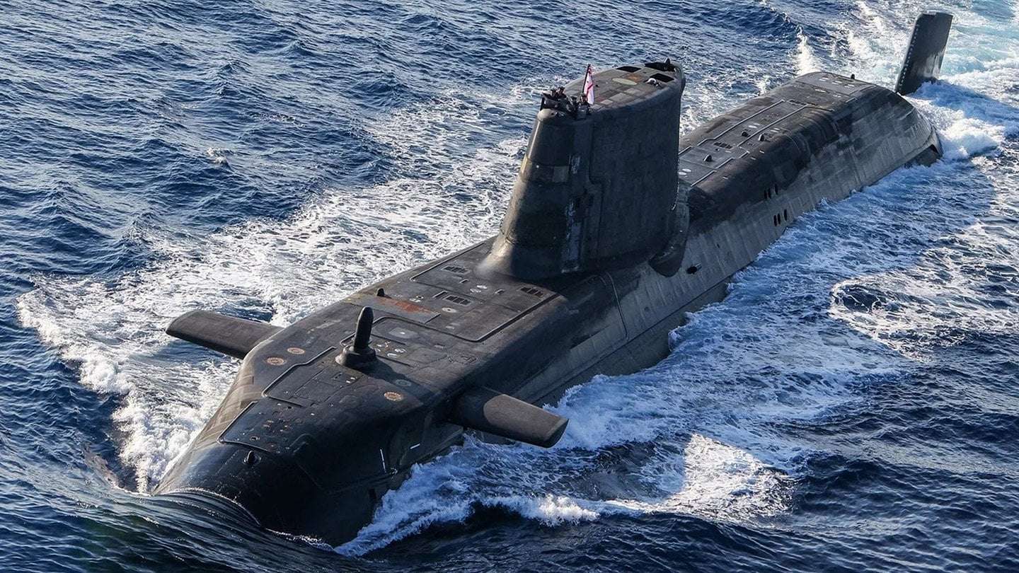 image for Royal Navy Nuclear Submarine Surfaced Next To Russian Spy Ship To Send A Clear Message