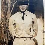 image for My father, at 17, waiting to ship out to sort the Nazi problem. 1st gen immigrant.