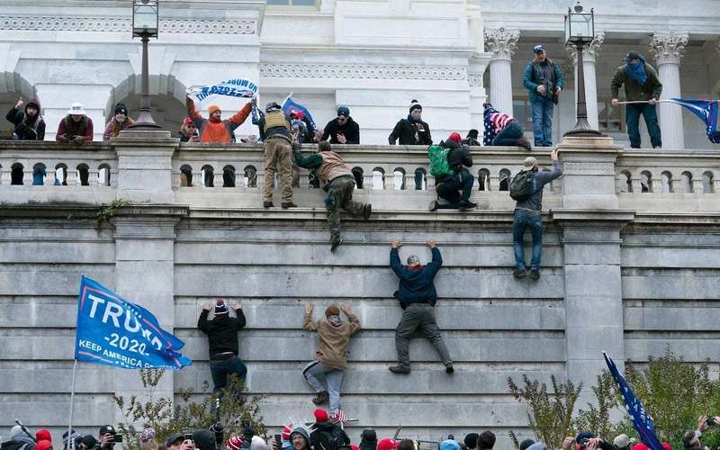 image for Jan. 6 rioter whose case was tossed after Trump pardon arrested on pending weapons charges