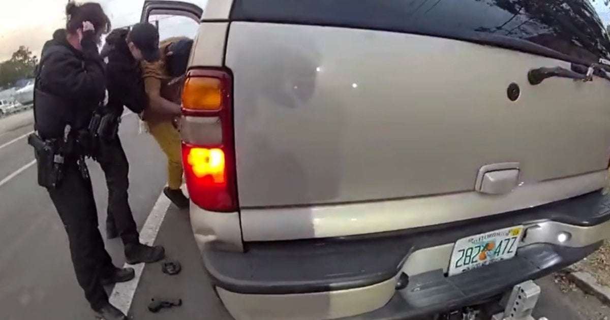 image for Florida officer fired after she accidentally shot a driver with his own gun during a traffic stop