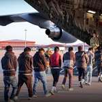 image for Deportation flights begin under the new Trump administration