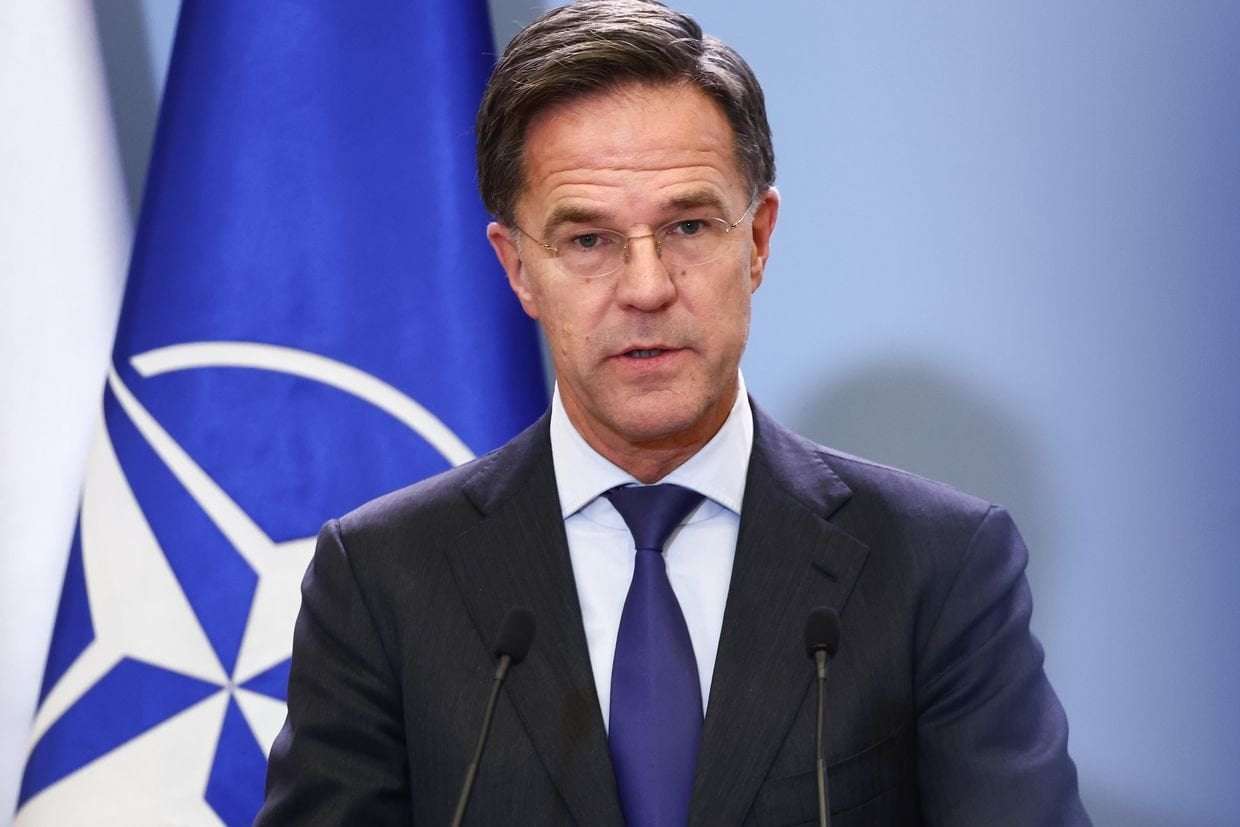 image for Putin has no right to veto any country's NATO accession, NATO Secretary General says