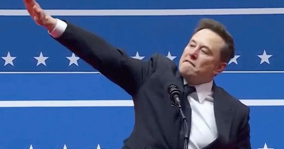 image for Elon Musk Doubles Down On Salute Controversy With A Bunch Of Nazi Jokes