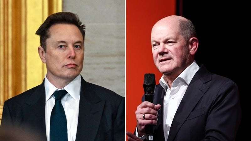 image for Elon Musk’s support of right-wing parties ‘is really disgusting,’ German Chancellor tells CNN