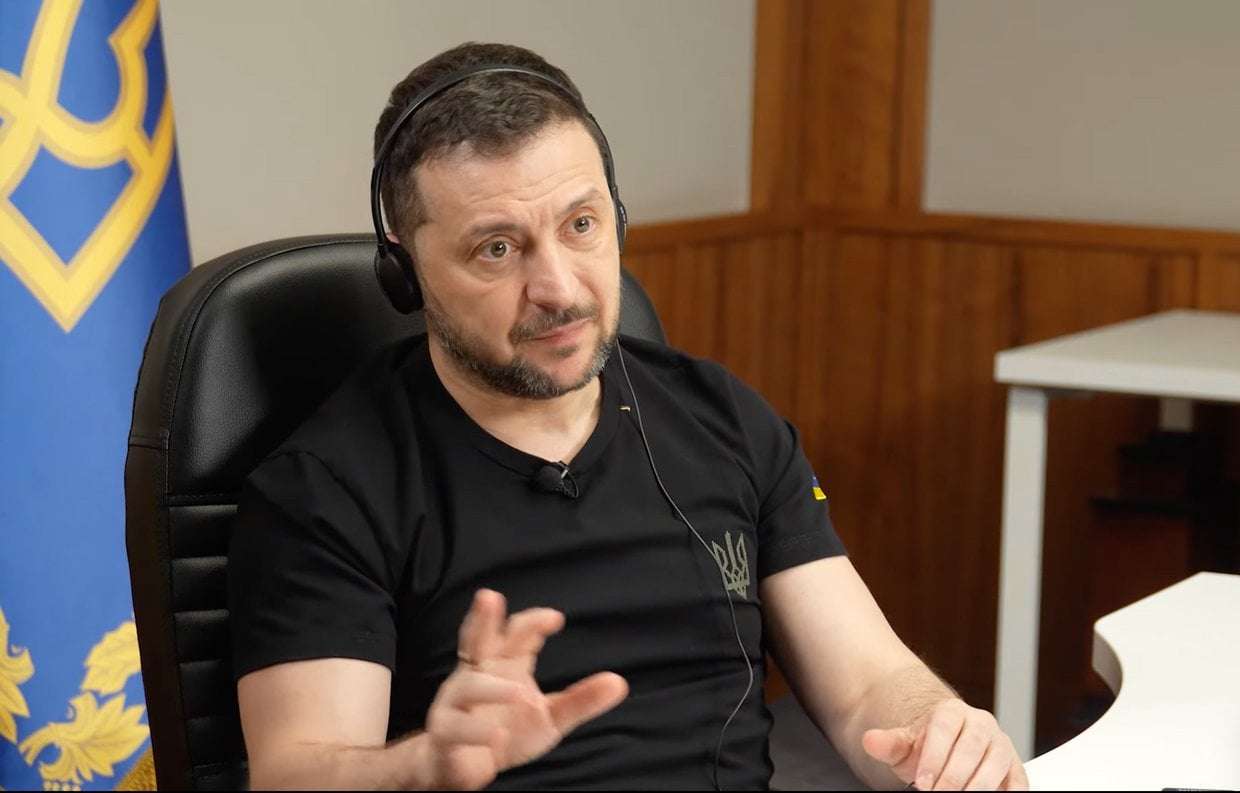 image for 'If half the people go home tomorrow, Putin will kill us all' — Zelensky defends mobilization