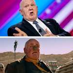 image for Border czar Tom Homan looks like one of the Mad Max villains.