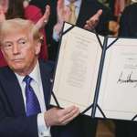 image for Trump Signs Executive Order to Build Migrant Detention Camp in Guantanamo Bay