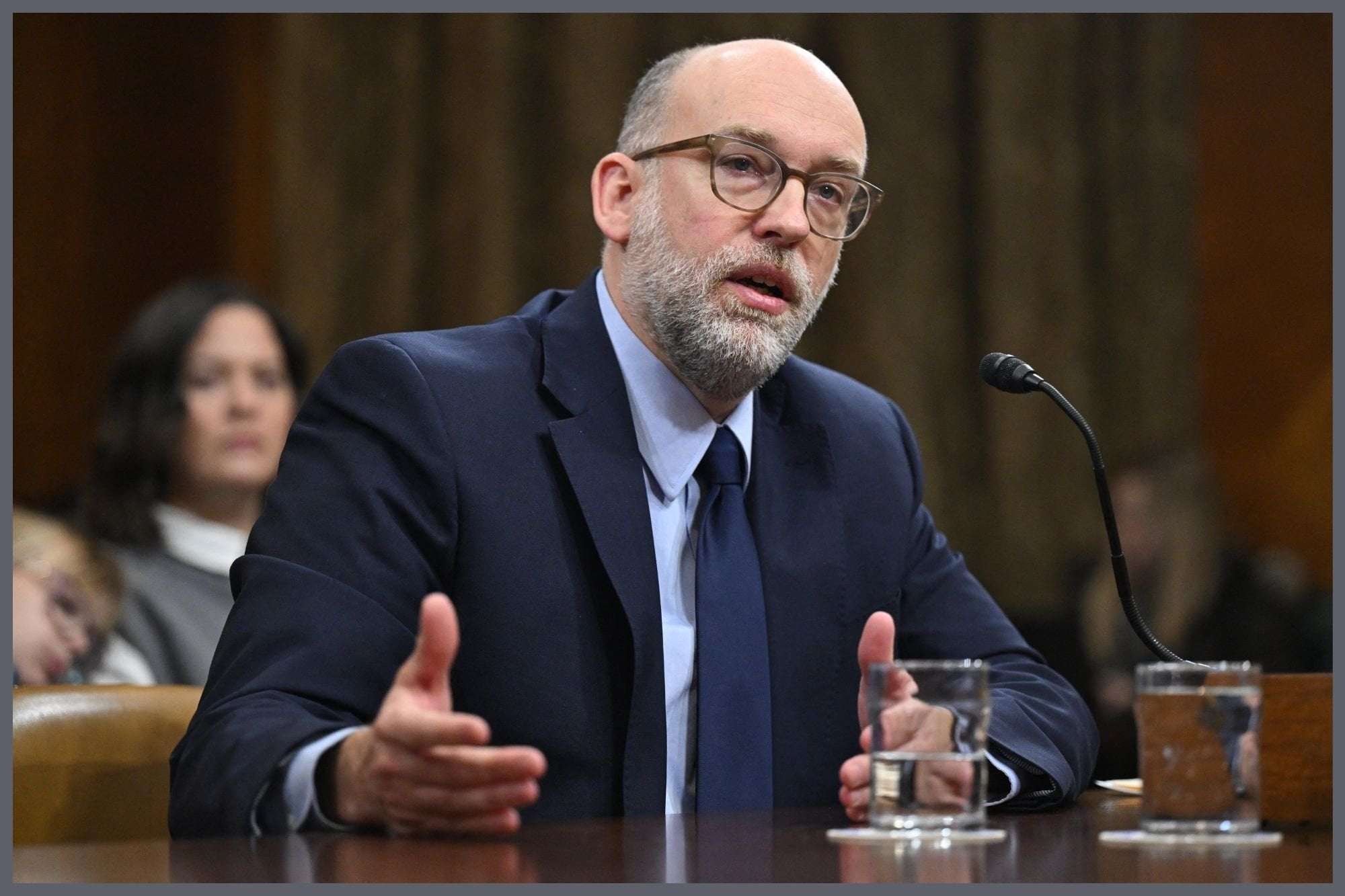 image for Democrats Boycott Vote to Advance Trump Budget Chief Nominee Russell Vought: 'So Clearly Unfit for Office'