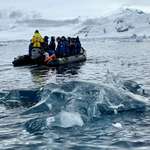 image for A ‘black’ iceberg we found off the coast of Antarctica