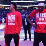 image for Toronto Raptors as the crowd boos the US national anthem