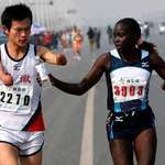 image for Kenya’s Jacqueline Kiplimo gave up the medal to give water to a physically challenged athlete