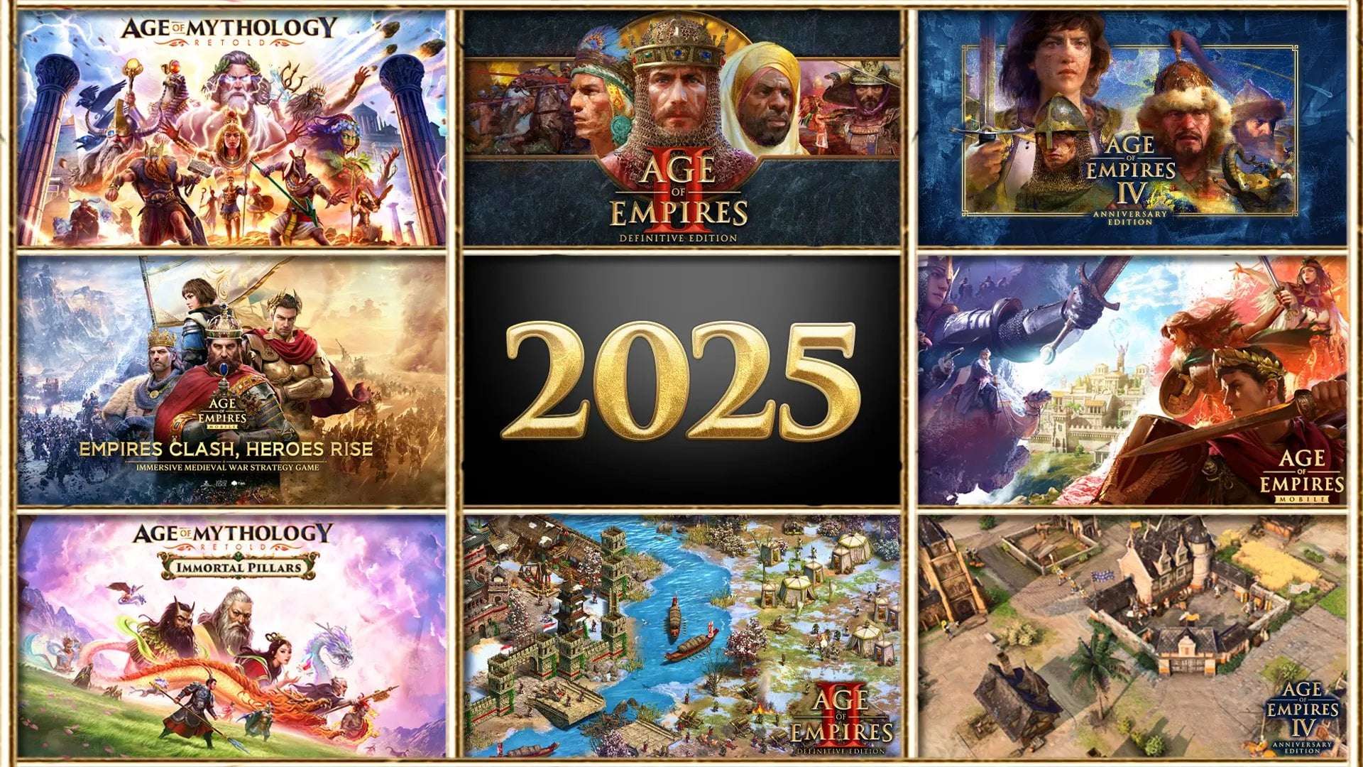 image for What’s Coming in 2025 for Age of Empires and Age of Mythology