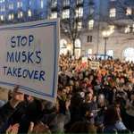 image for Thousands mass at Treasury Department to demand end to Musk coup - Feb. 4, 2025