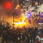 image for Fans set towels on fire in Philadelphia after Eagles win Super Bowl