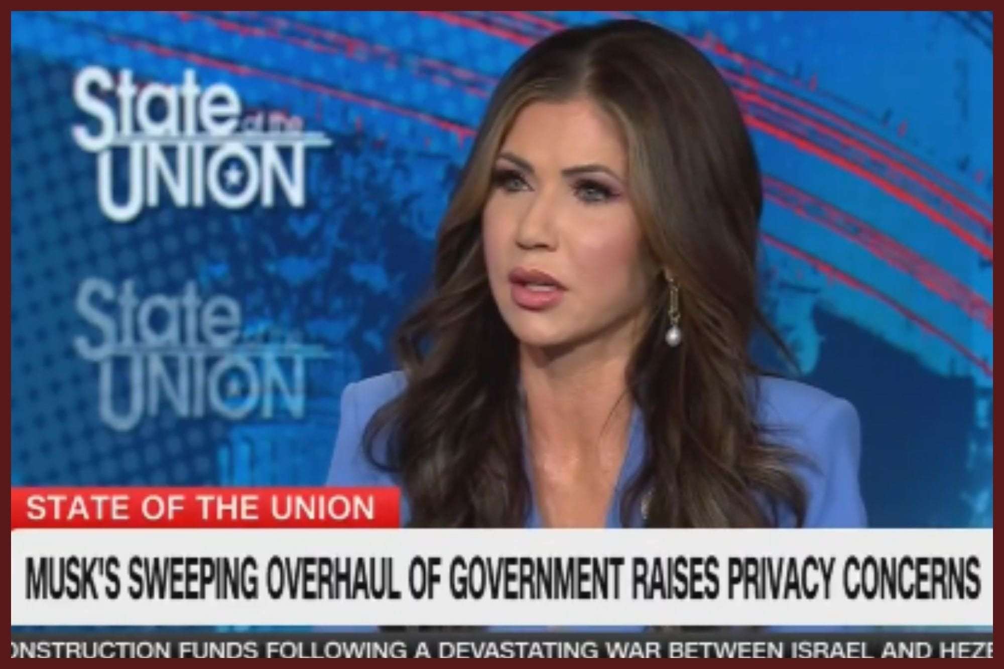 image for Interviewer Claps Back at DHS Secretary Kristi Noem After She Says Americans 'Can't Trust the Government': 'You Are the Government!'