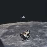 image for Apollo 11’s Lunar Module Rises from the Moon—Michael Collins Captures All of Humanity in One Shot