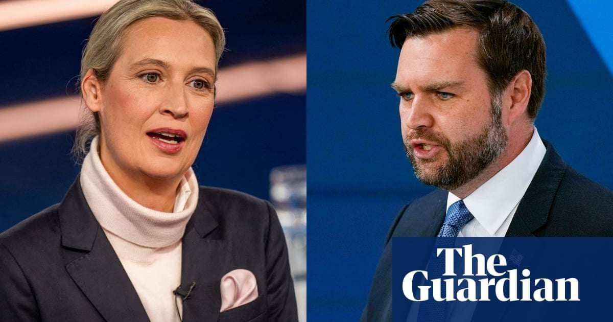 image for JD Vance breaks taboo by meeting with leader of Germany’s far-right party