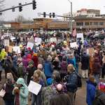 image for Americans protest Donald Trump on Presidents Day