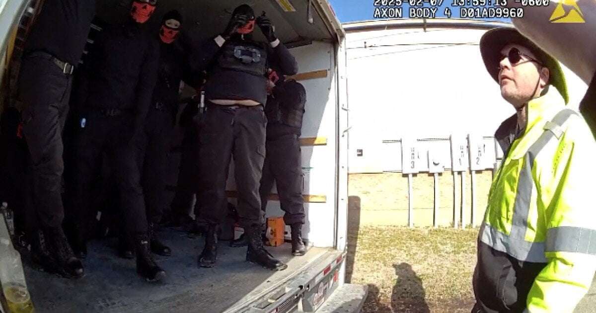 image for 'They're gonna be pissed' | Video shows more of Evendale police's interaction with neo-Nazi group