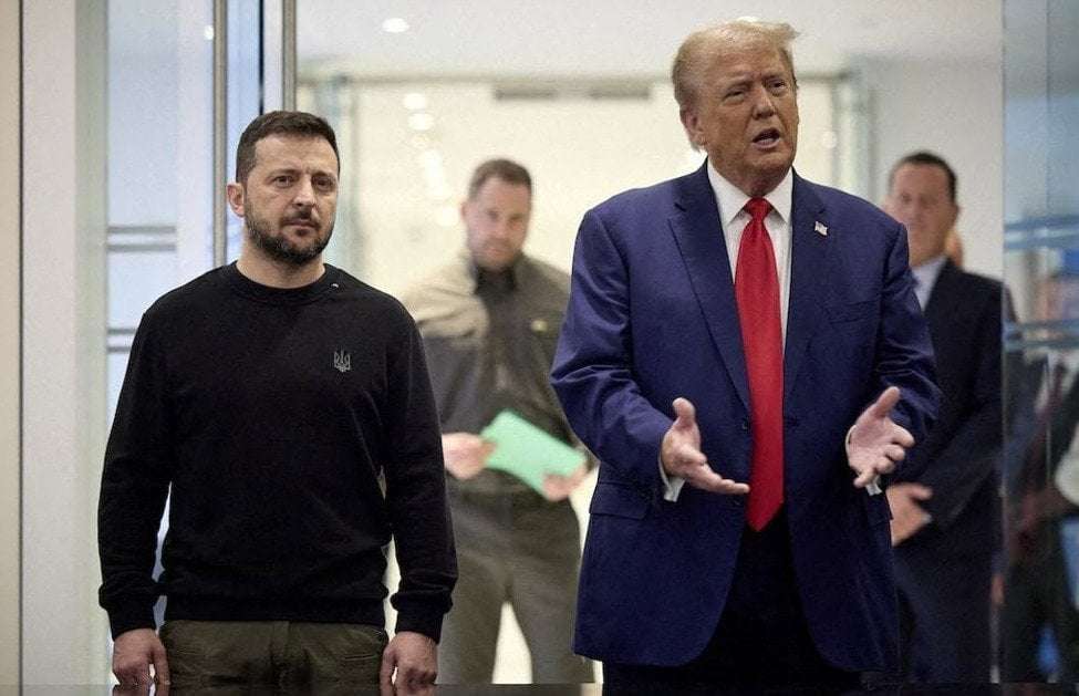 image for Trump attacks Zelensky in a post, calls him a dictator