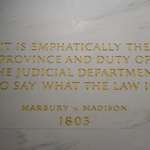 image for Just a neat quote carved in the halls of the SCOTUS.    Might be relevant.
