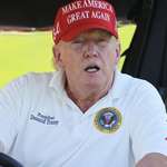image for President Trump on his 4th straight day of golfing after going on tirade against remote workers.