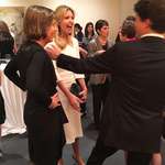 image for Canadian Prime Minister Justin Trudeau and Ivanka Trump enjoying each other's company.