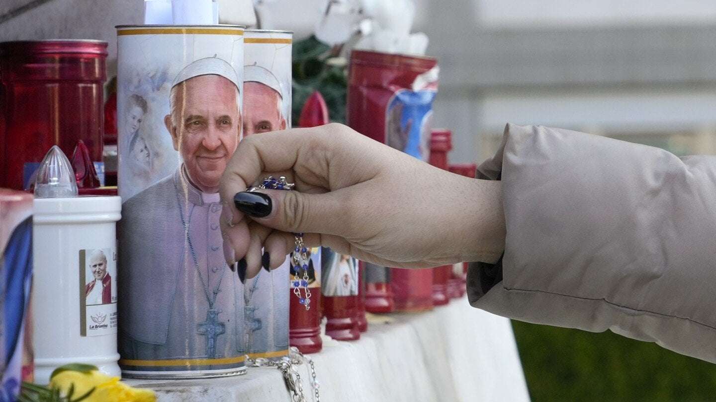 image for Pope Francis is in critical condition after a long respiratory crisis, requiring oxygen at high flow