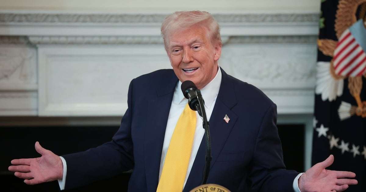 image for ‘Cried About Trump, Cried About Elon’: Trump Taunts Federal Workers With ‘SpongeBob SquarePants’ Meme