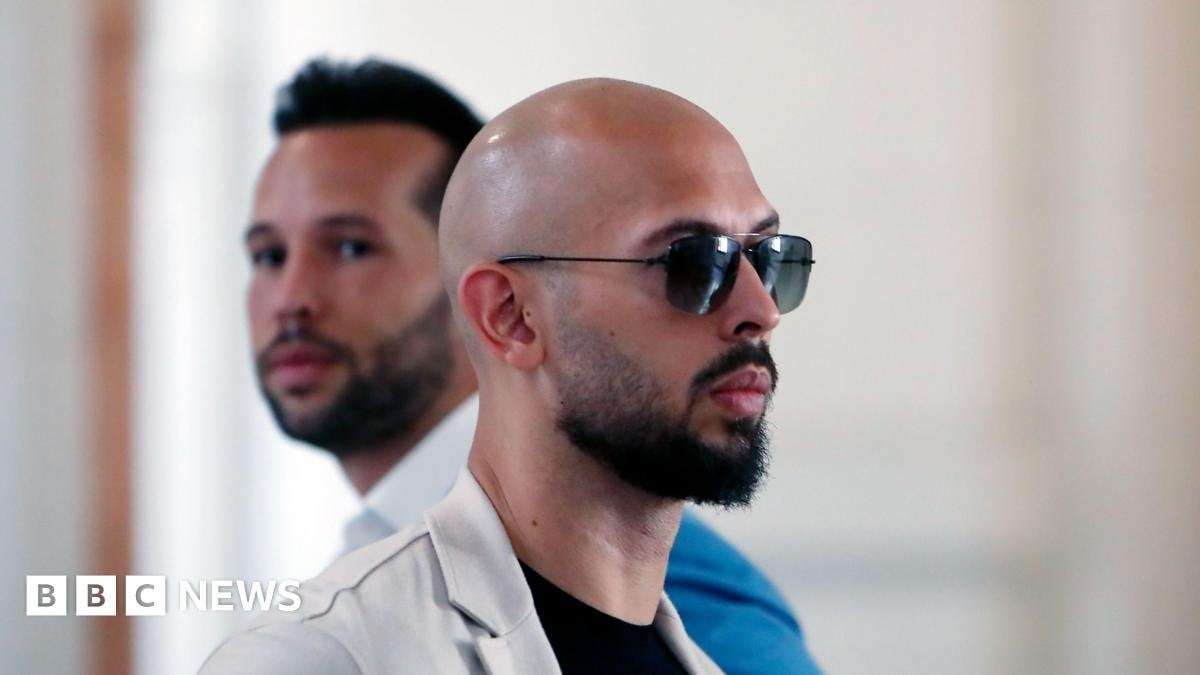 image for Andrew Tate says he and his brother are 'largely misunderstood' after arriving in US - live updates