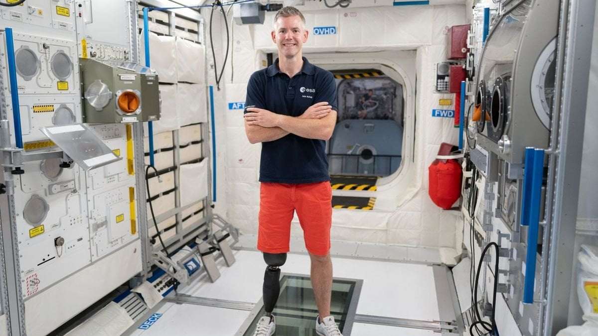 image for Paralympian John McFall could become 1st astronaut with a disability on ISS