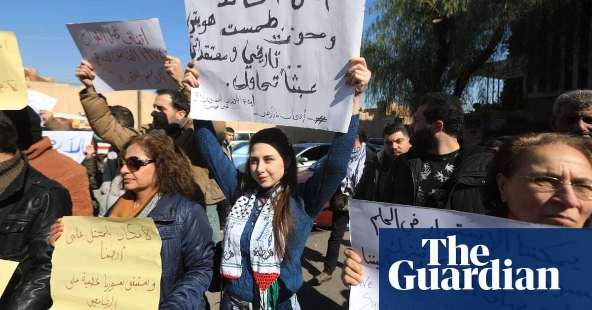 image for Israel strikes targets in southern Syria after demanding demilitarisation
