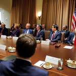 image for The first Cabinet meeting of the second Trump administration